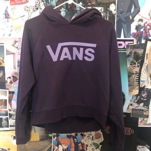 Vans cropped hoodie